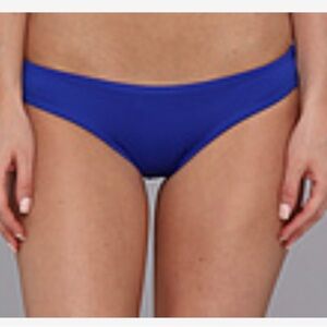 Size 8 Vitamin A Swimwear Paloma Seamless Hipster Full Bottom Klein Blue